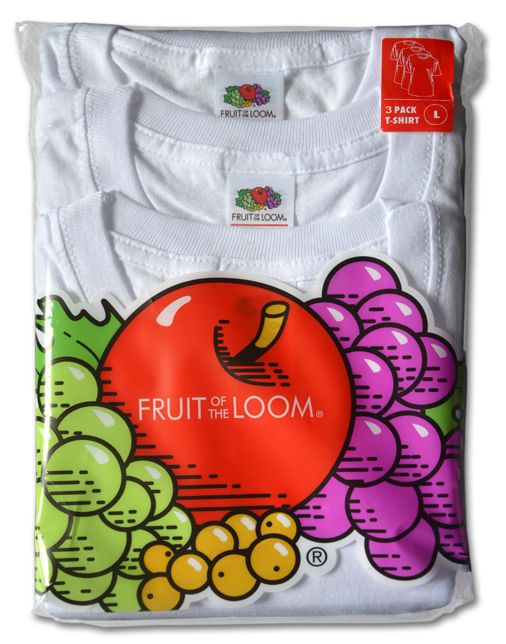  Fruit Underwear T 3 Pack in Farbe White