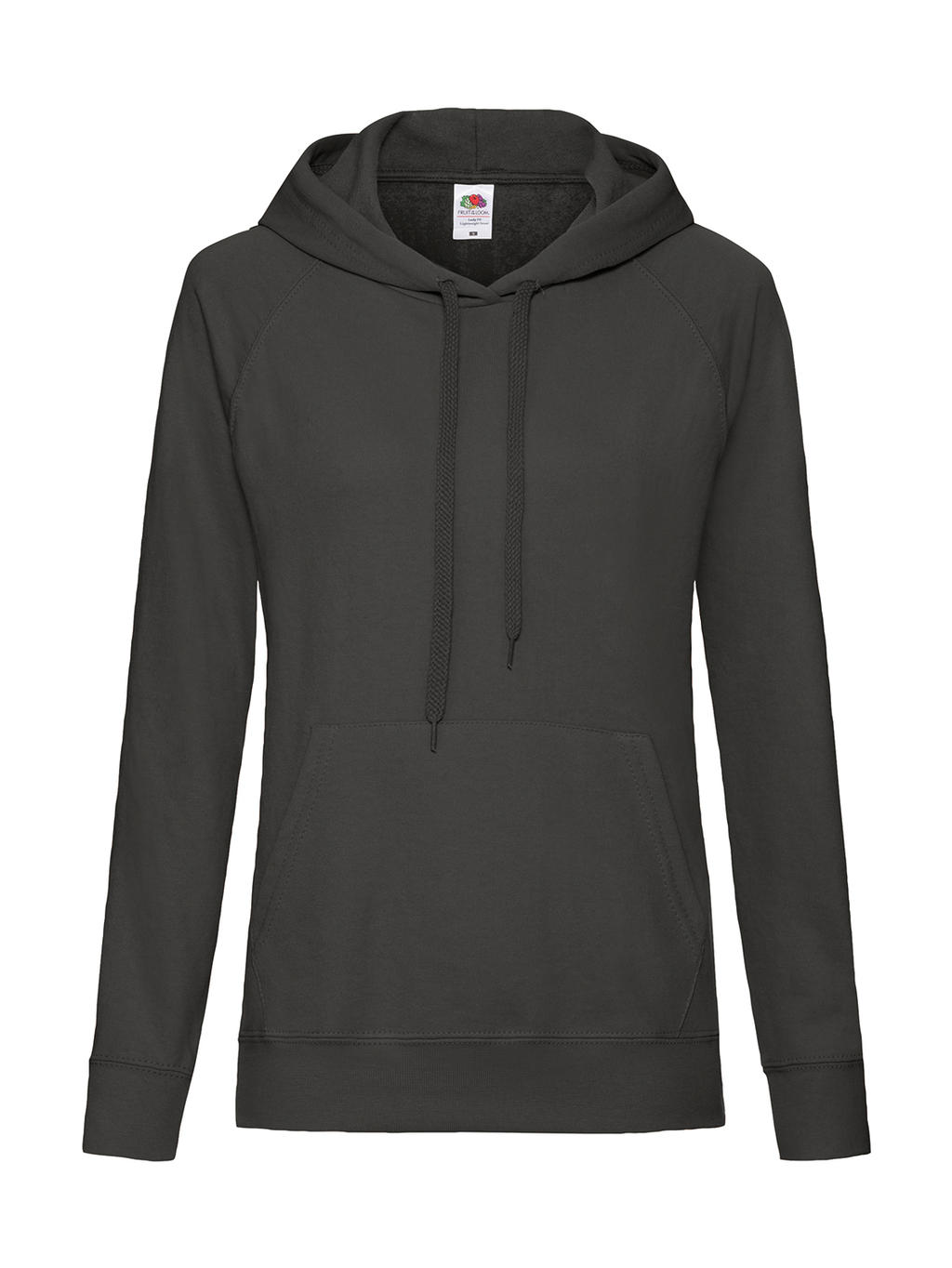  Ladies Lightweight Hooded Sweat in Farbe Light Graphite