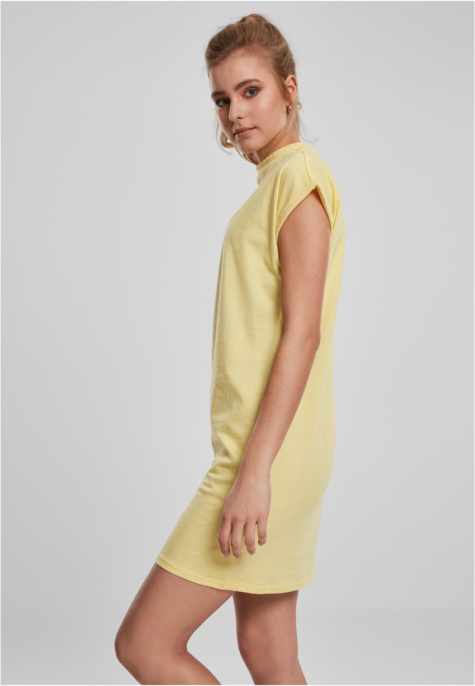 Frauen Ladies Turtle Extended Shoulder Dress in Farbe vintagesun