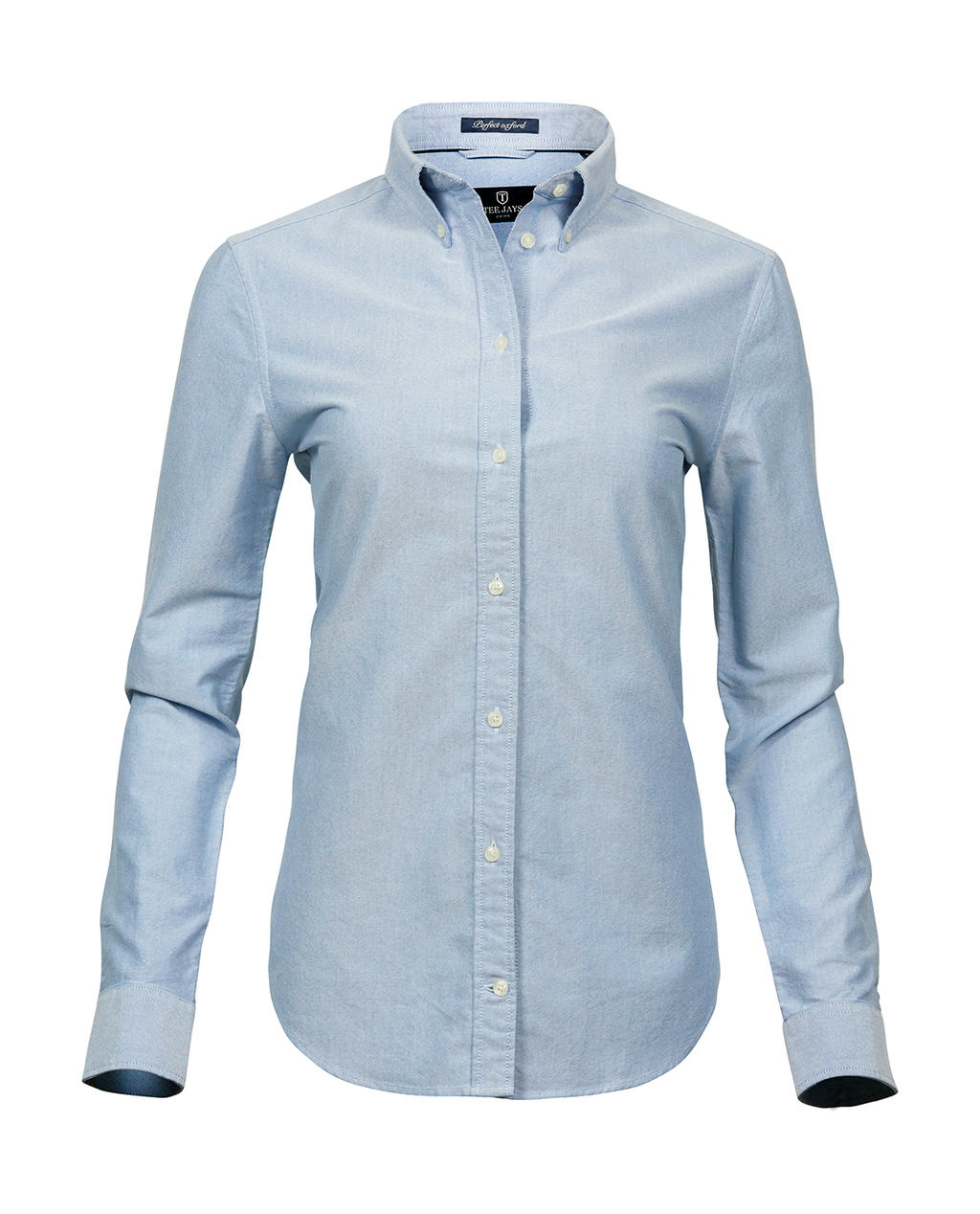  Ladies Perfect Oxford Shirt in Farbe Light Blue