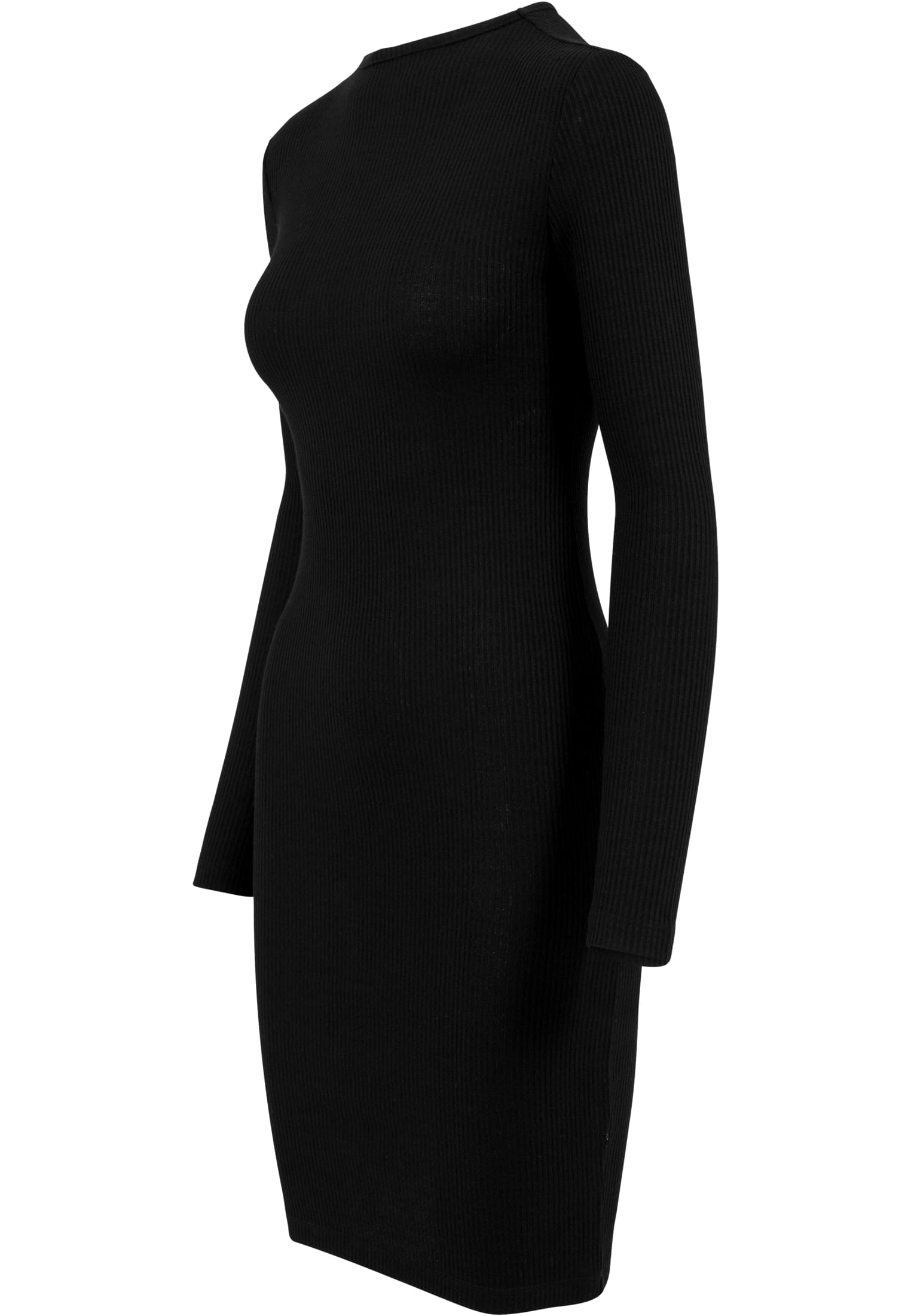 Kleider & R?cke Ladies Rib Dress in Farbe black