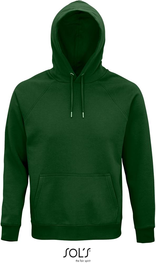 Sweatshirt Stellar Sweatshirt Unisex Mit Kapuze in Farbe bottle green
