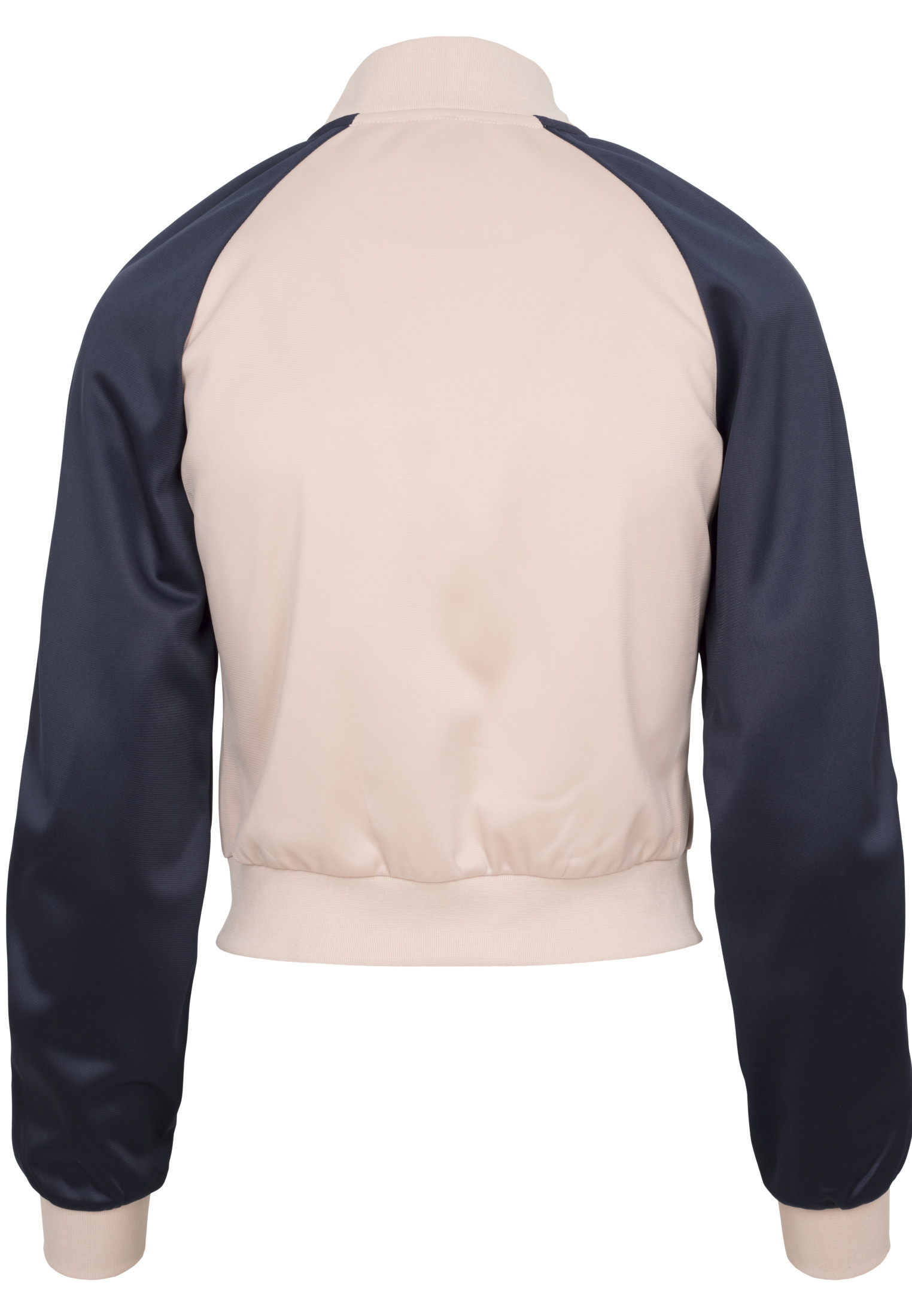 Light Jackets Ladies Short Raglan Track Jacket in Farbe light rose/navy/white