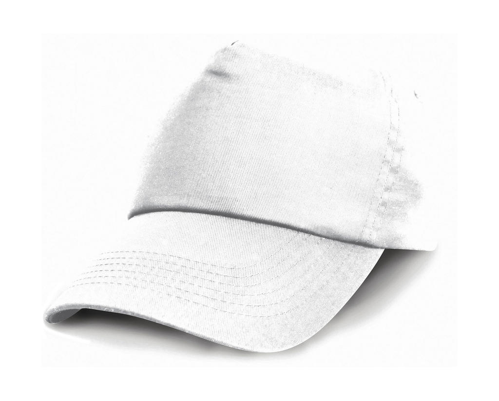  Cotton Cap in Farbe White