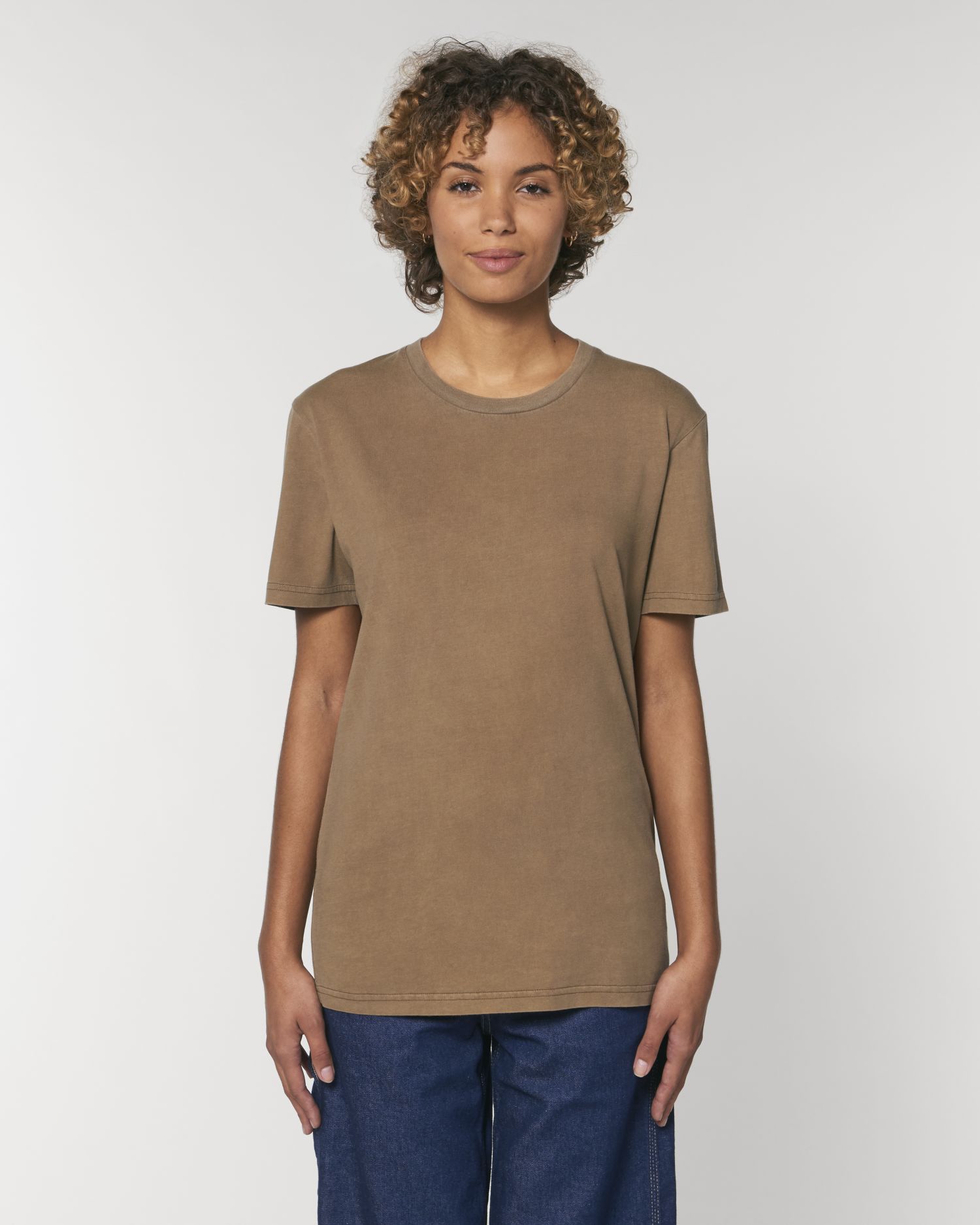 T-Shirt Creator Vintage in Farbe G. Dyed Caramel