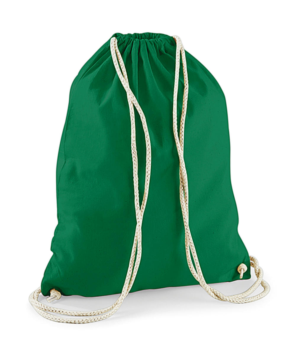  Cotton Gymsac in Farbe Kelly Green