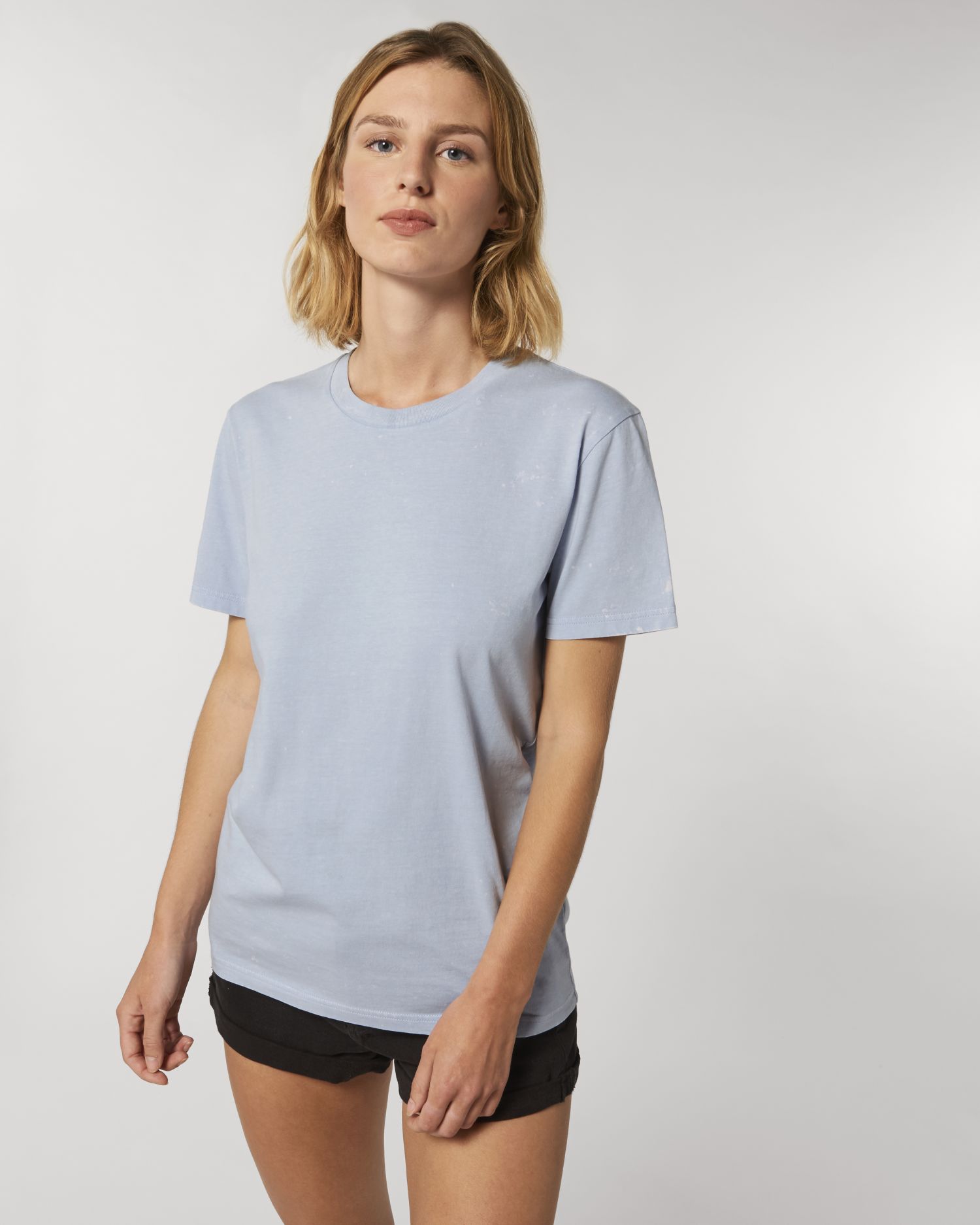 T-Shirt Creator Vintage in Farbe G. Dyed Aged Serene Blue