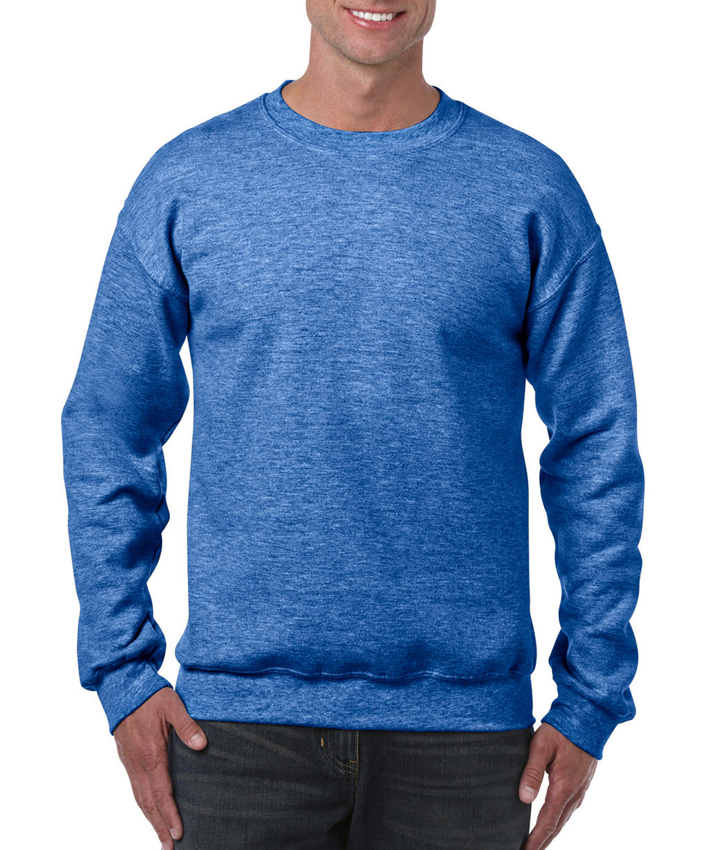  Heavy Blend Adult Crewneck Sweat in Farbe Heather Sport Royal