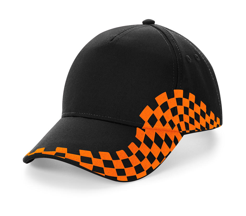  Grand Prix Cap in Farbe Black/Orange