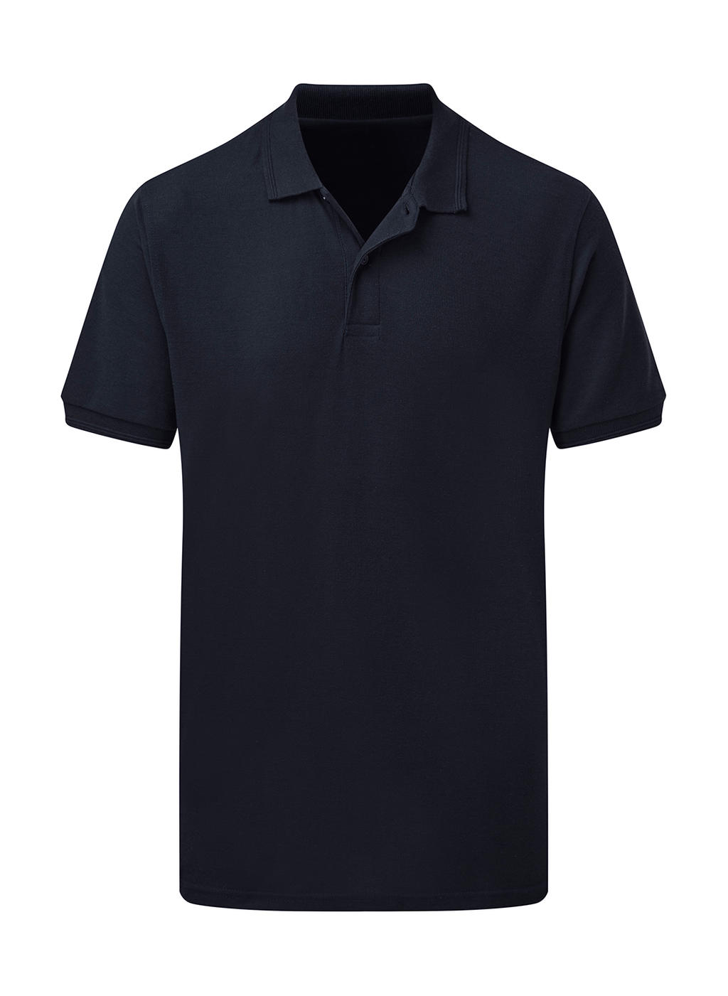  Mens Poly Cotton Polo in Farbe Navy