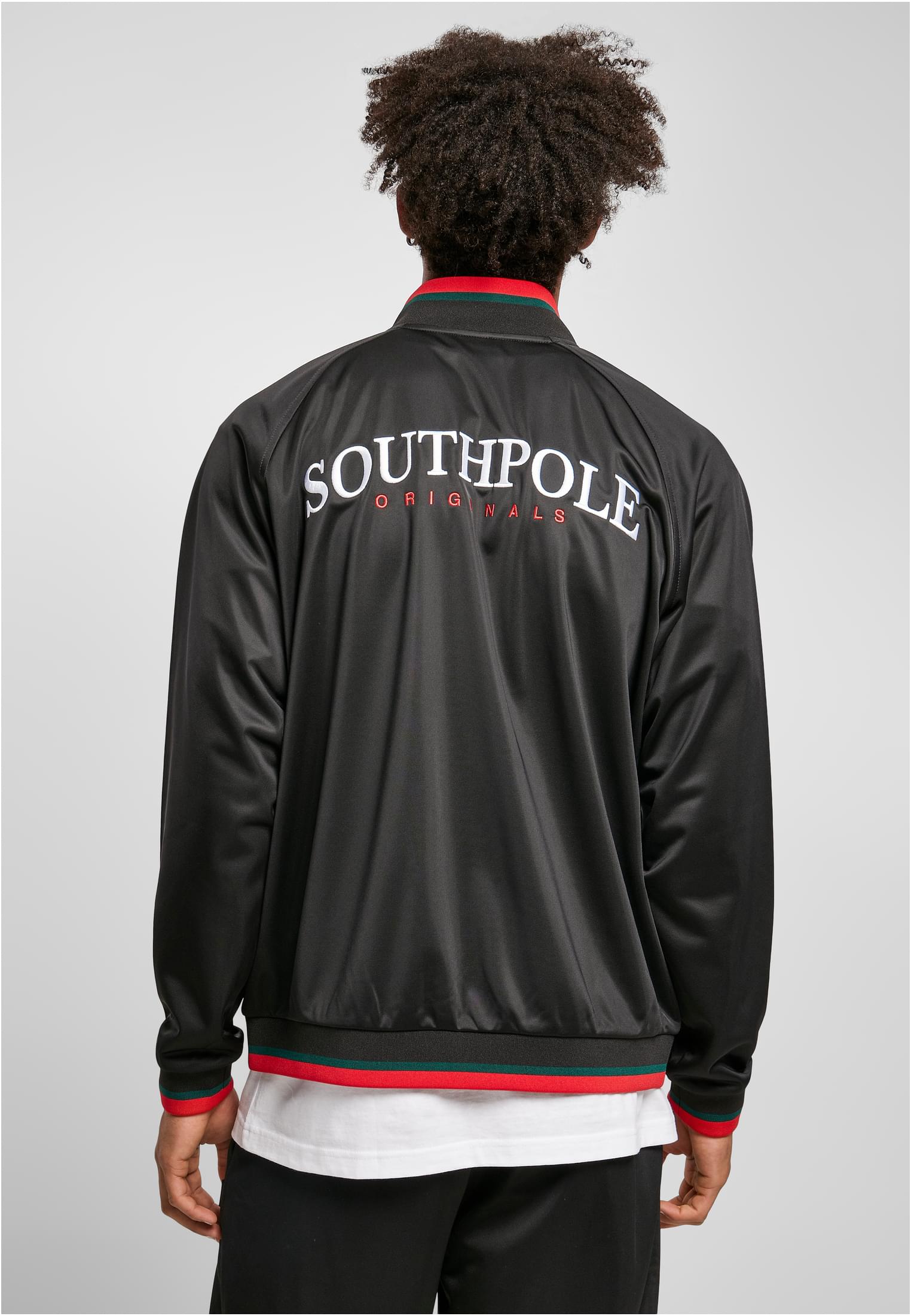 Saisonware Southpole Raglan Tricot Jacket in Farbe black