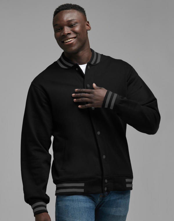  Campus Jacket in Farbe Black/Charcoal