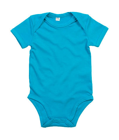  Baby Bodysuit in Farbe Surf Blue Organic