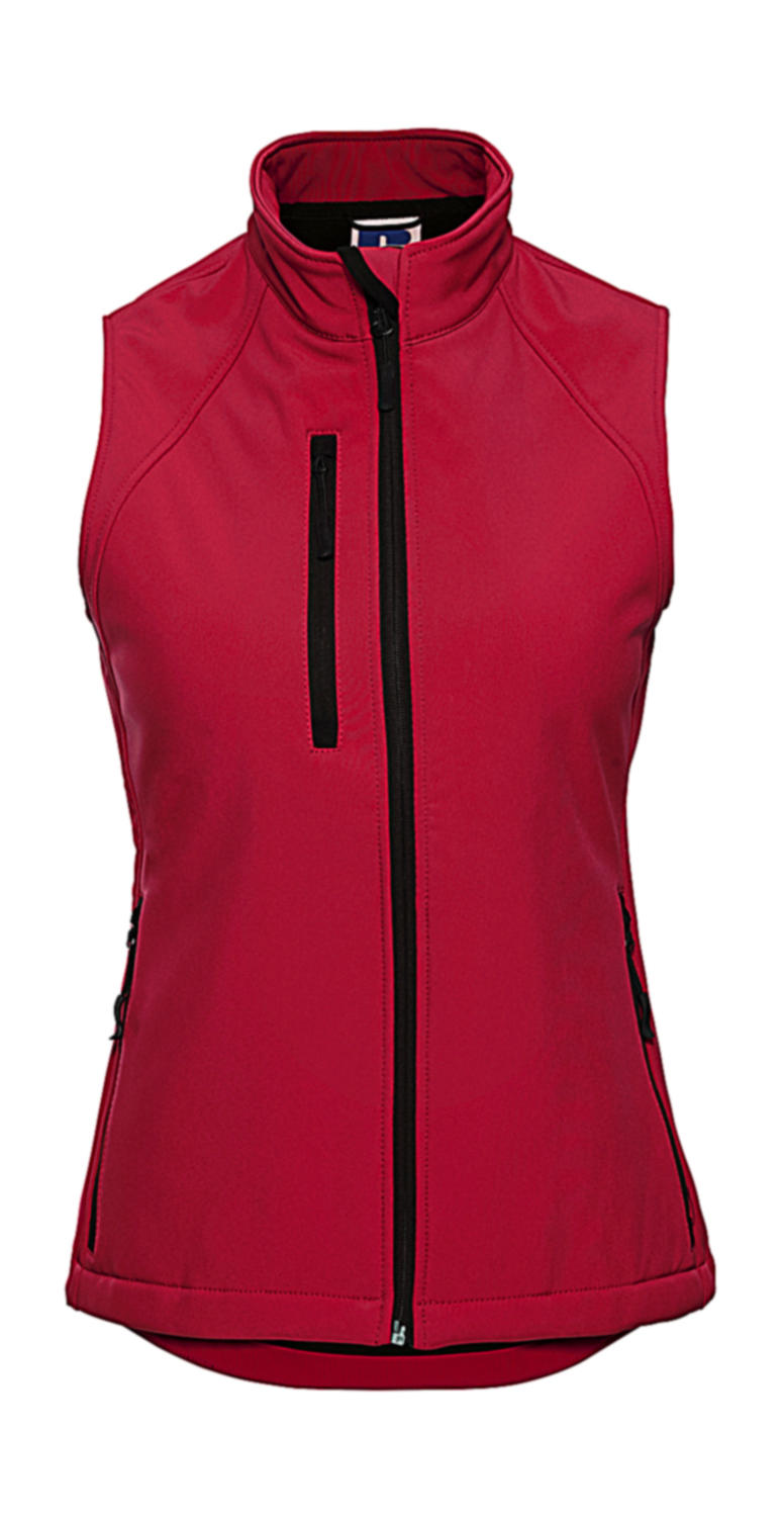  Ladies Softshell Gilet  in Farbe Classic Red
