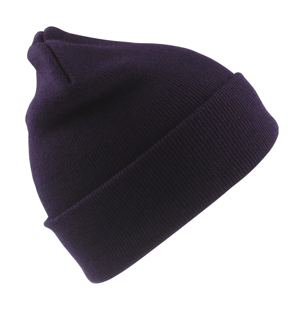  Woolly Ski Hat in Farbe Navy