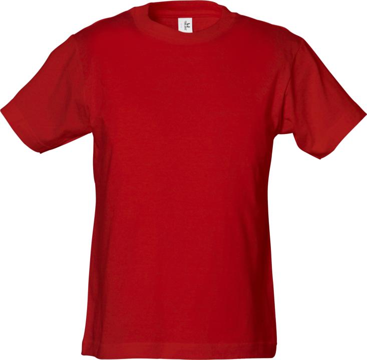  Junior Power Tee in Farbe Red