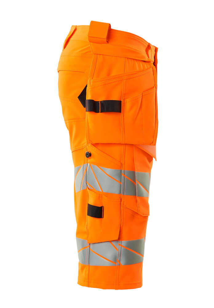 Shorts, lang mit H?ngetaschen ACCELERATE SAFE Shorts, lang mit H?ngetaschen in Farbe Hi-vis Orange