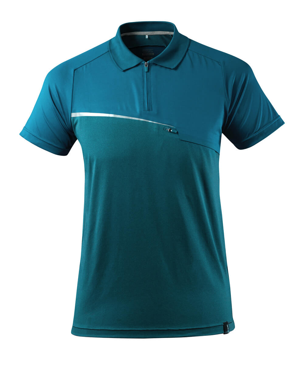 Polo-Shirt mit Brusttasche ADVANCED Polo-Shirt mit Brusttasche in Farbe Dunkelpetroleum