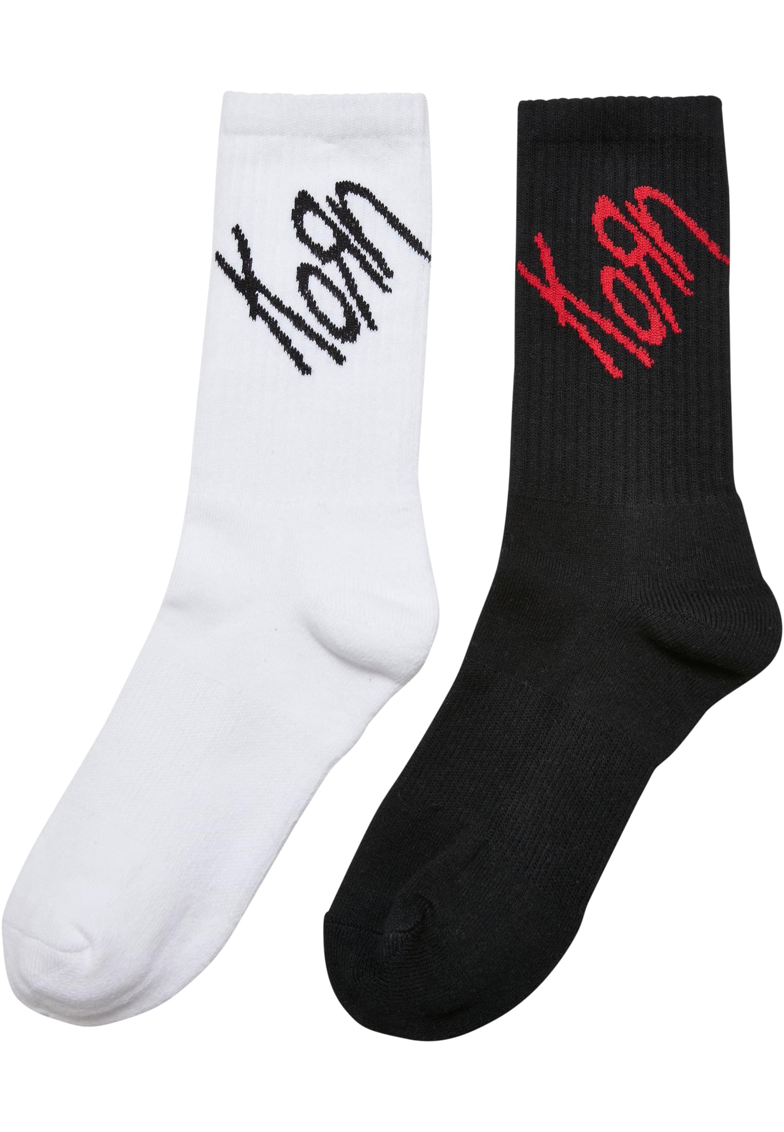 Accessoires Korn Socks 2-Pack in Farbe black/white