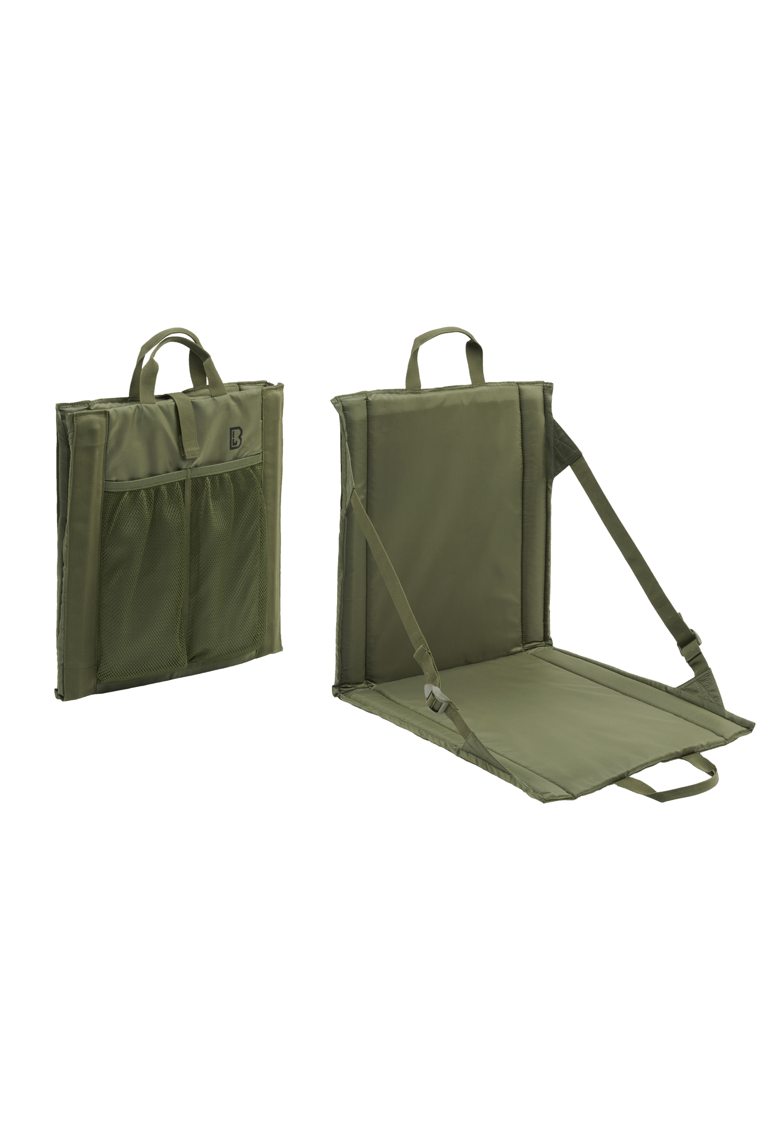 Accessoires Foldable Seat in Farbe olive