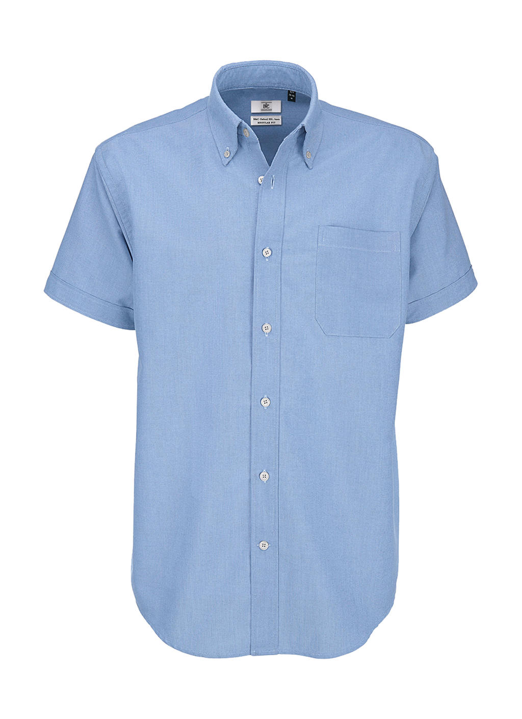  Oxford SSL/men Shirt in Farbe Oxford Blue