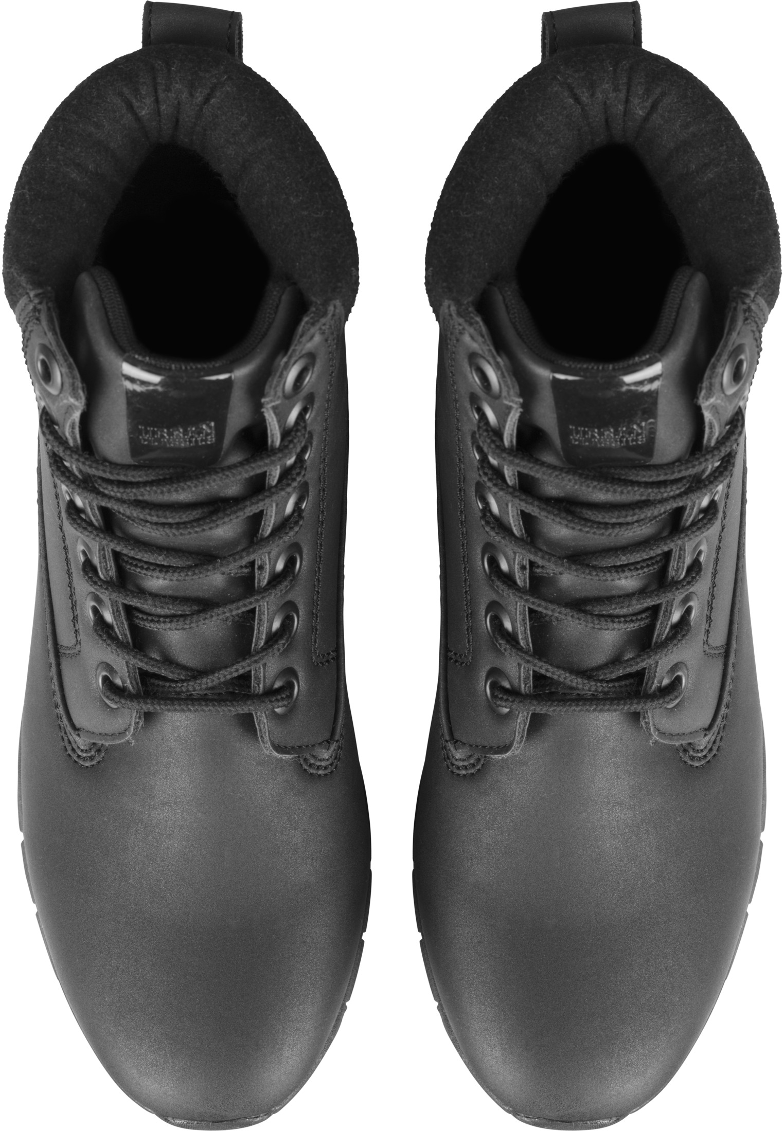 Schuhe Runner Boots in Farbe black/black/black
