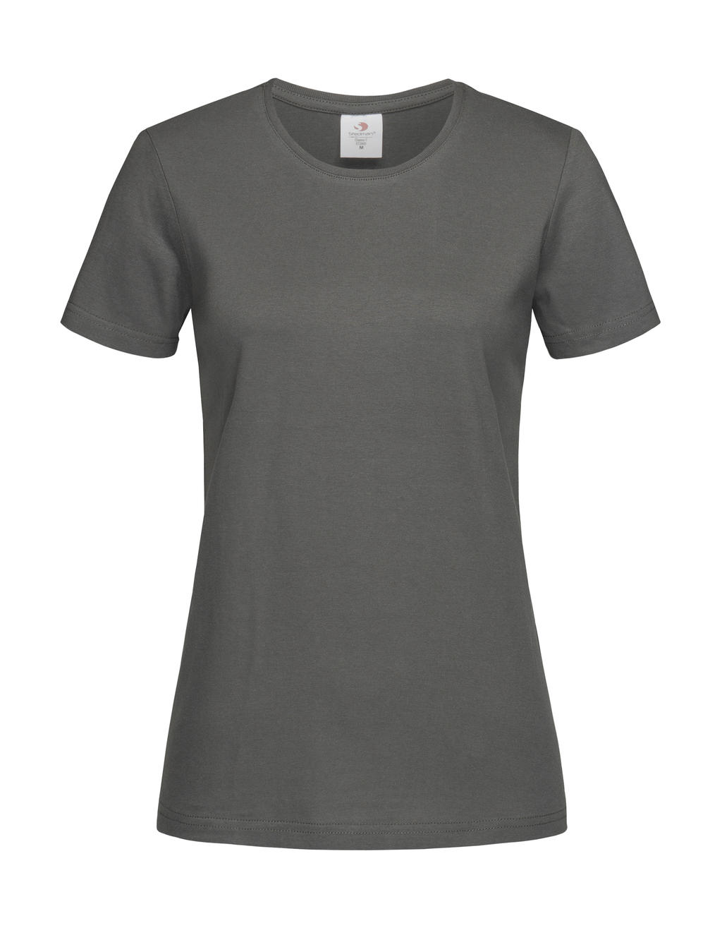  Classic-T Fitted Women in Farbe Real Grey