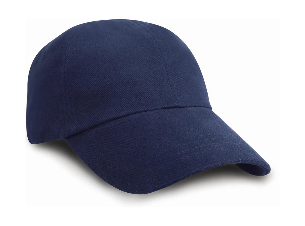  Junior Brushed Cotton Cap in Farbe Navy