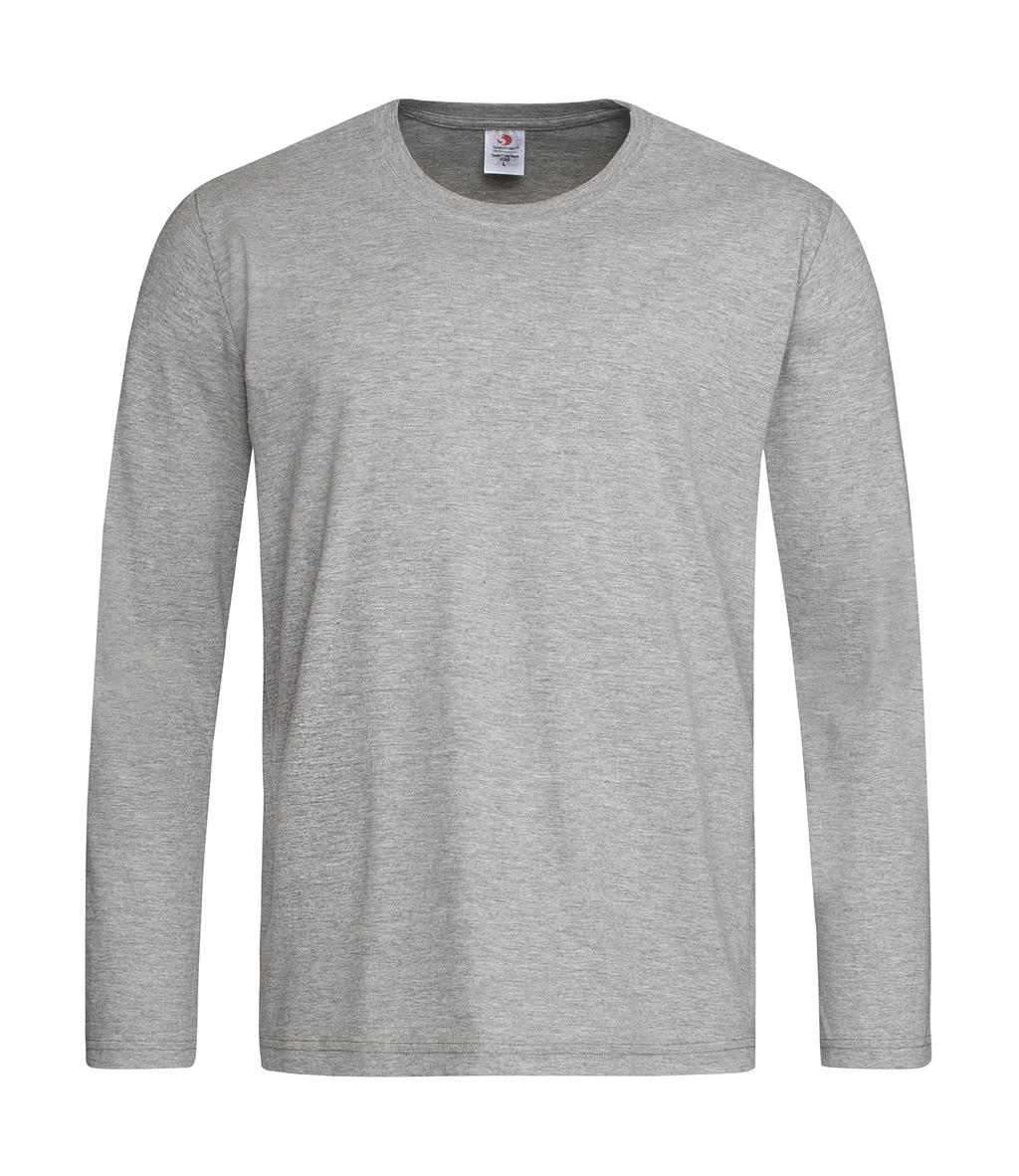  Classic-T Long Sleeve in Farbe Grey Heather