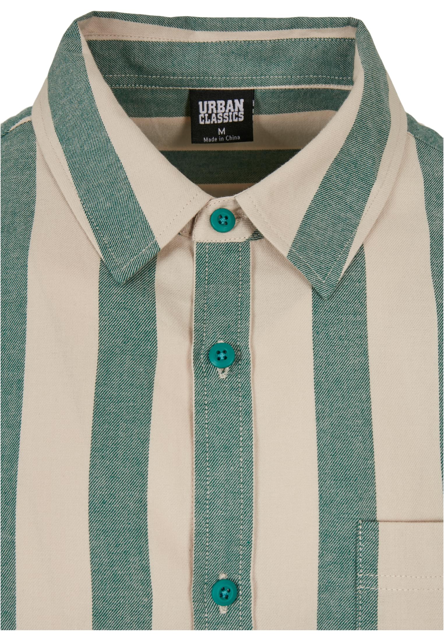 Hemden Striped Shirt in Farbe greenlancer/softseagrass