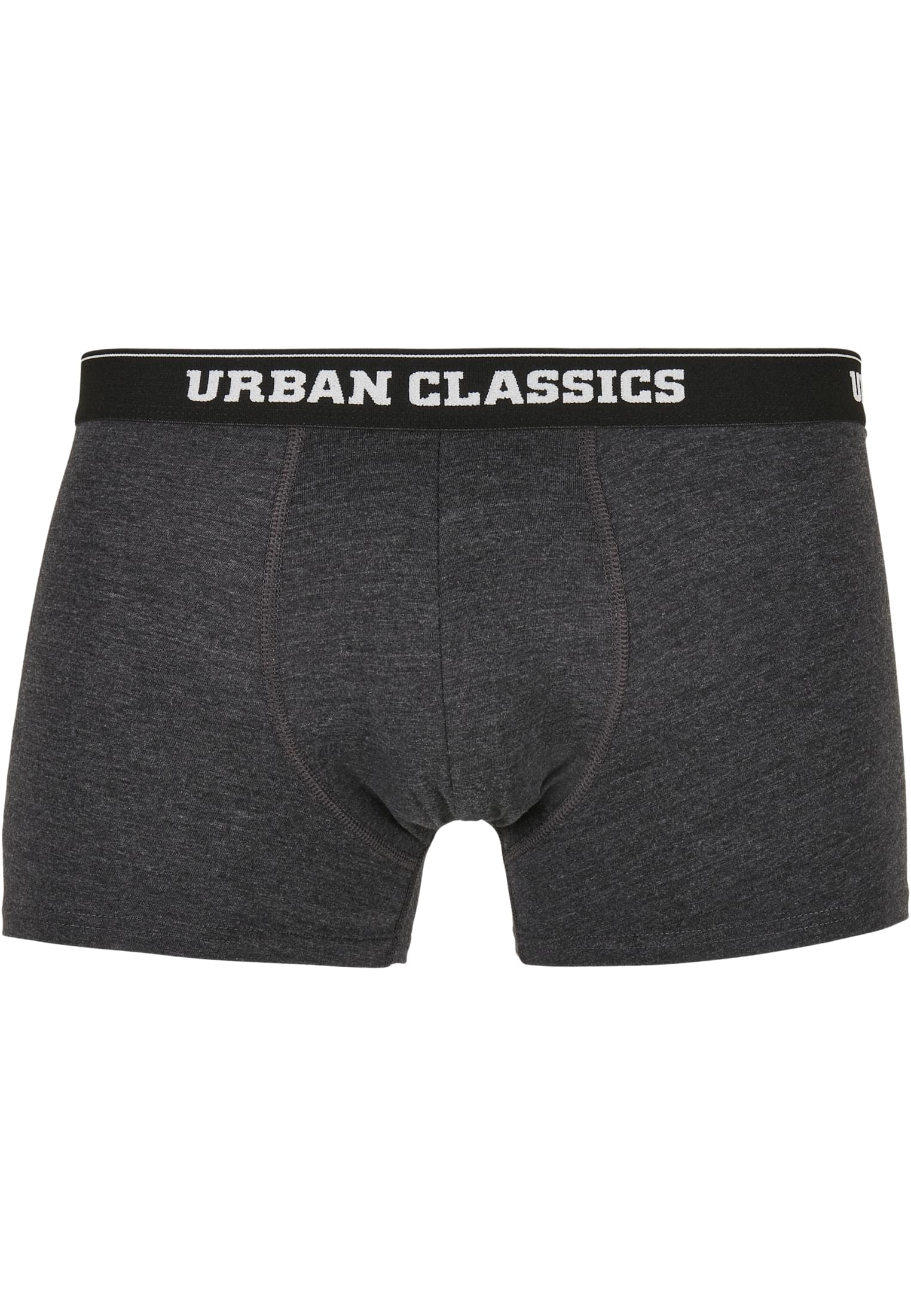 Underwear Organic Boxer Shorts 3-Pack in Farbe pinstripe aop+charcoal+jasper