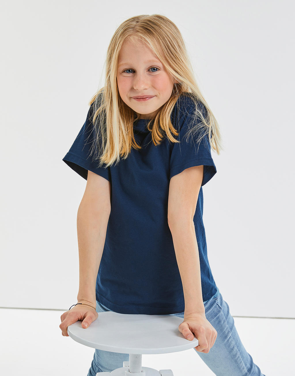  Kids Classic T-Shirt in Farbe White