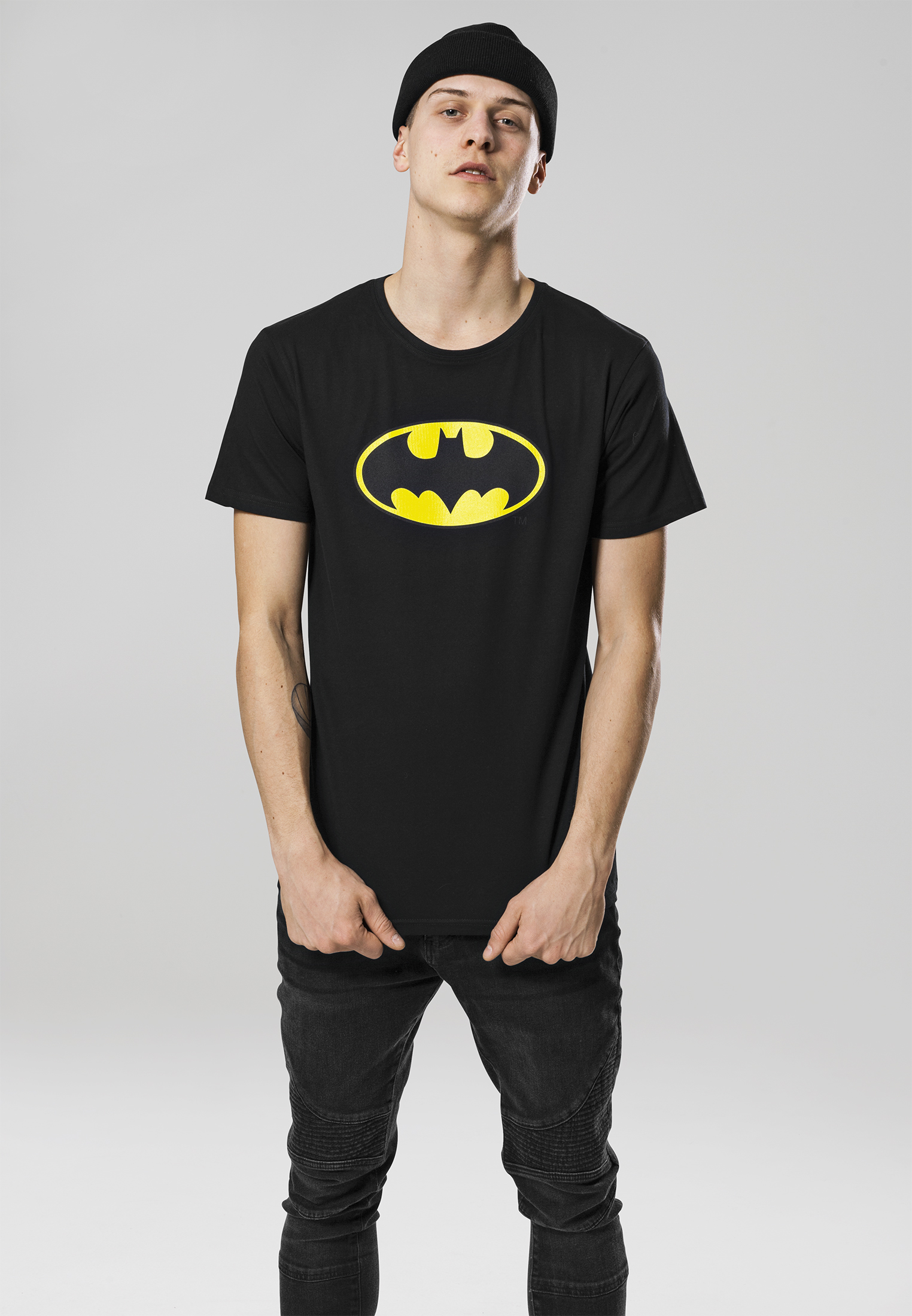 T-Shirts Batman Logo Tee in Farbe black