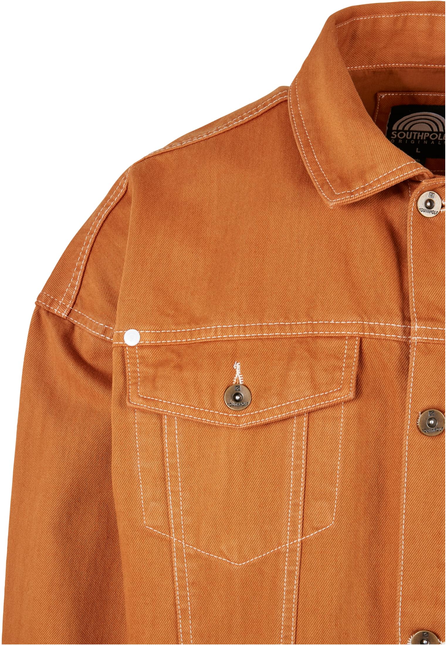Saisonware Southpole Script Cotton Jacket in Farbe toffee