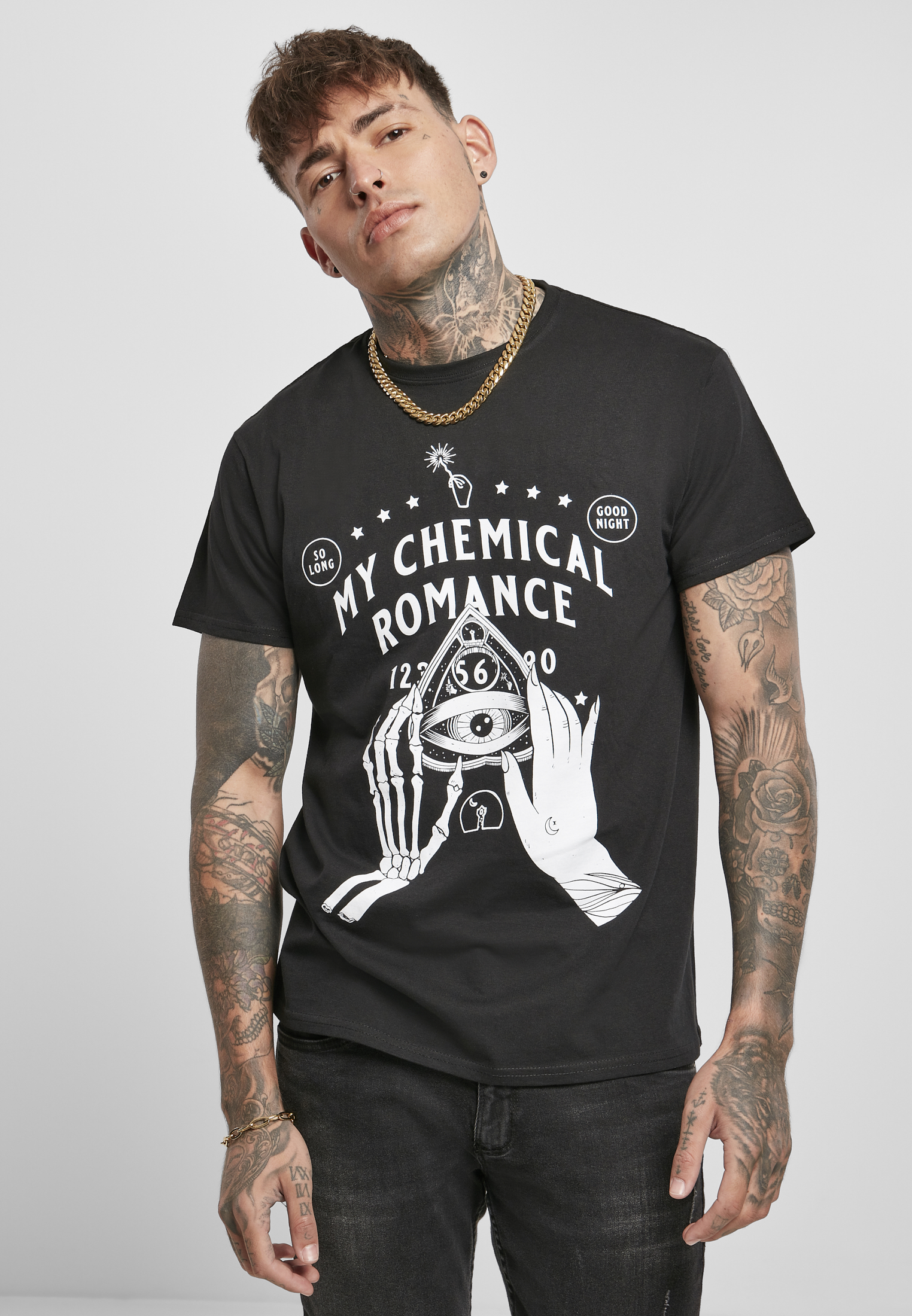 T-Shirts My Chemical Romance Pyramid Tee in Farbe black