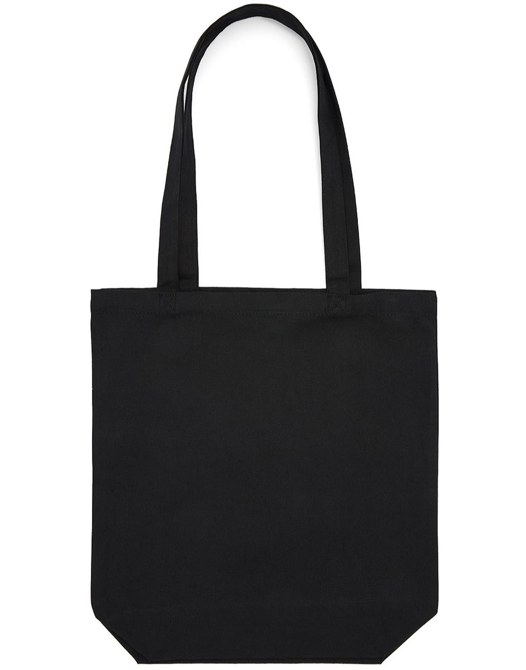  Baby Canvas Cotton Bag LH with Gusset in Farbe Black