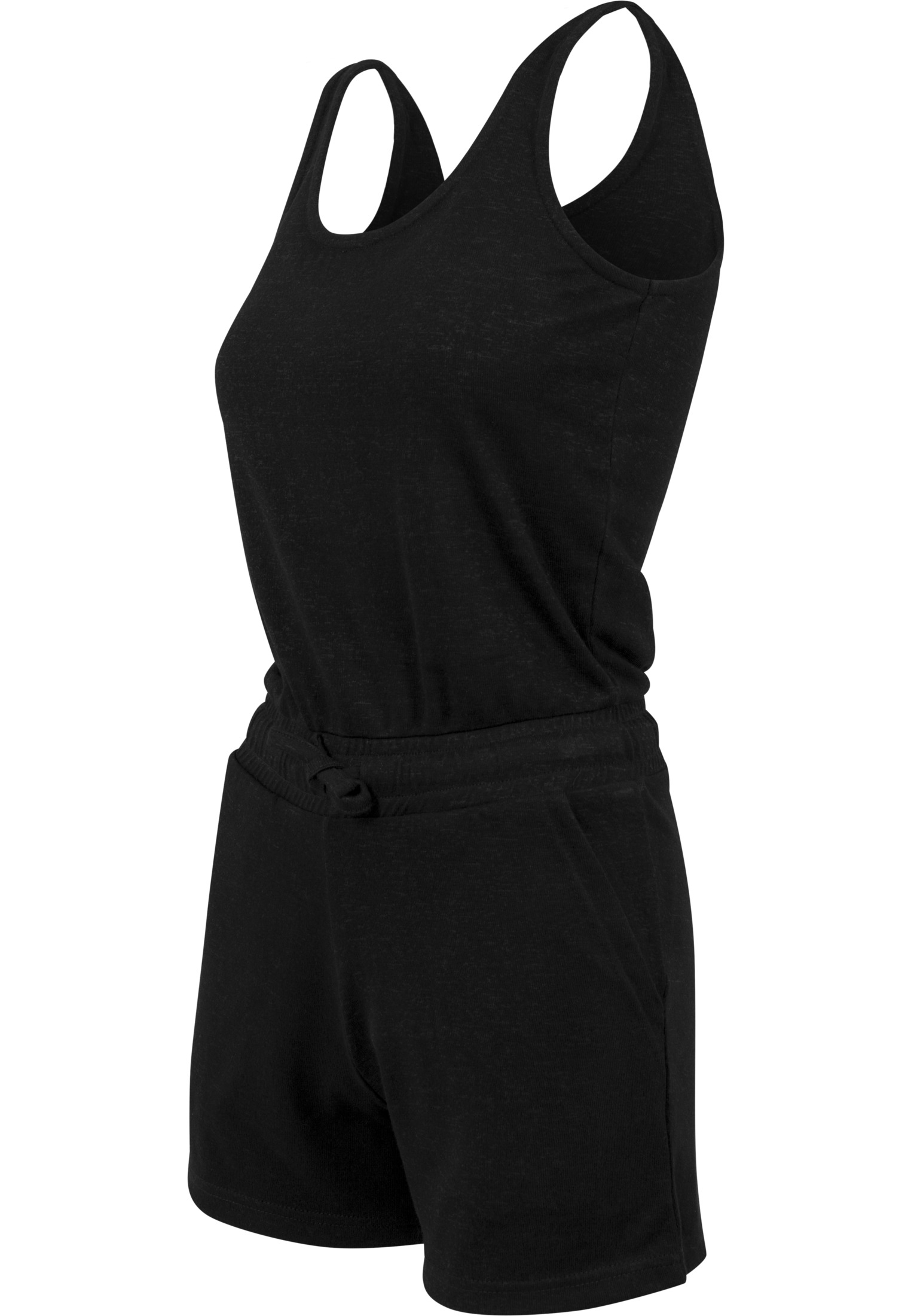 Jumpsuits Ladies Melange Hot Jumpsuit in Farbe black/black
