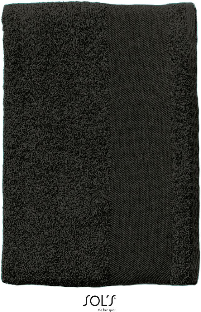 Frottee Island 100 Badelaken in Farbe black