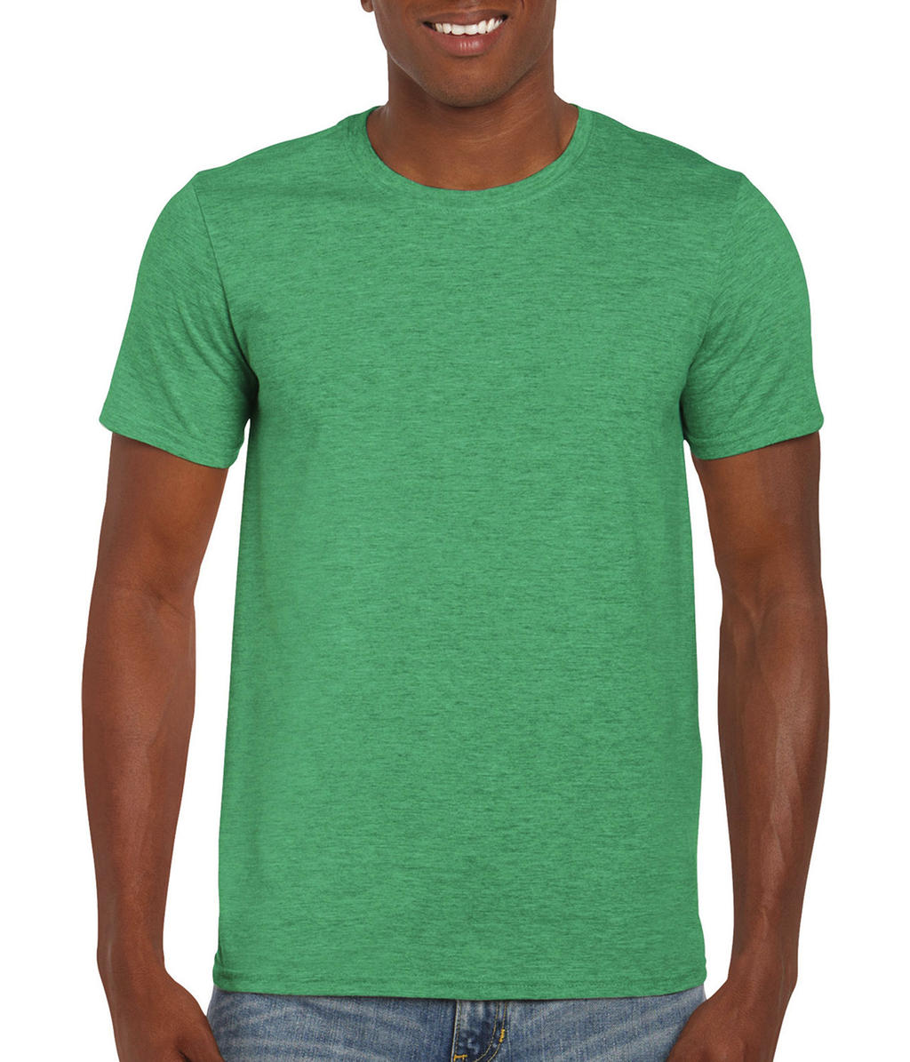  Softstyle? Ring Spun T-Shirt in Farbe Heather Irish Green
