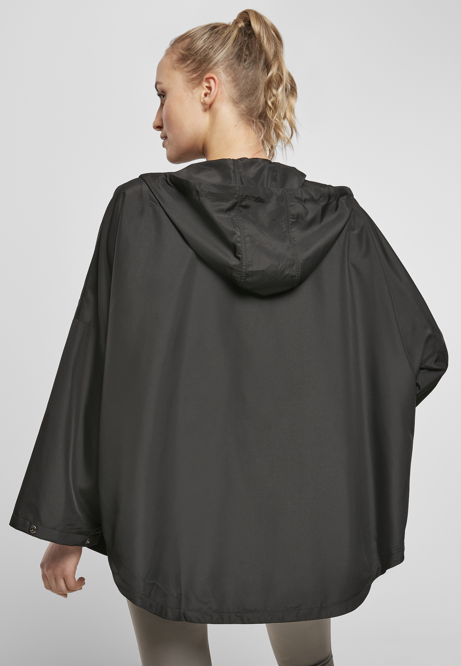 Nachhaltig Ladies Recycled Packable Jacket in Farbe black
