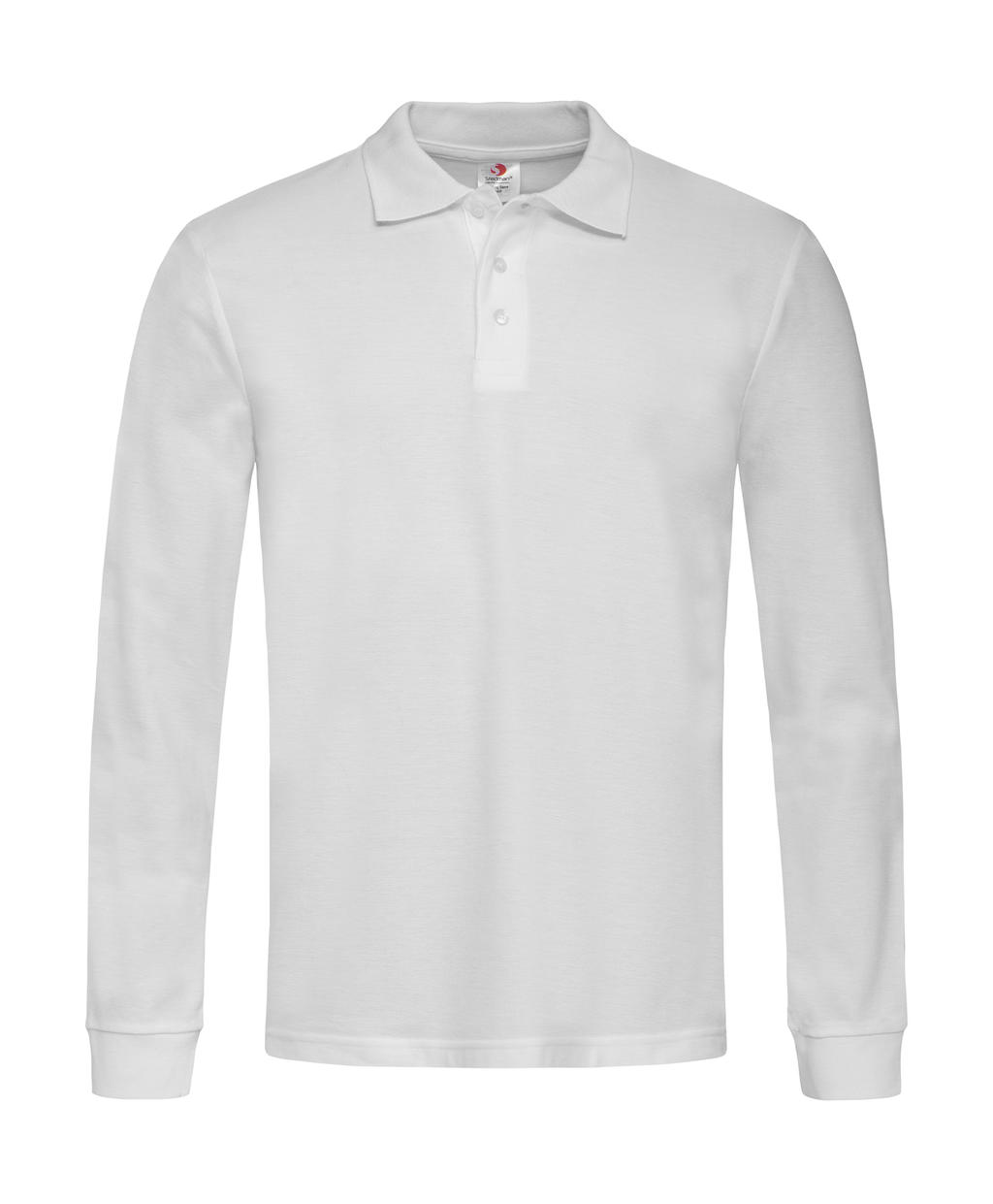  Polo Long Sleeve in Farbe White