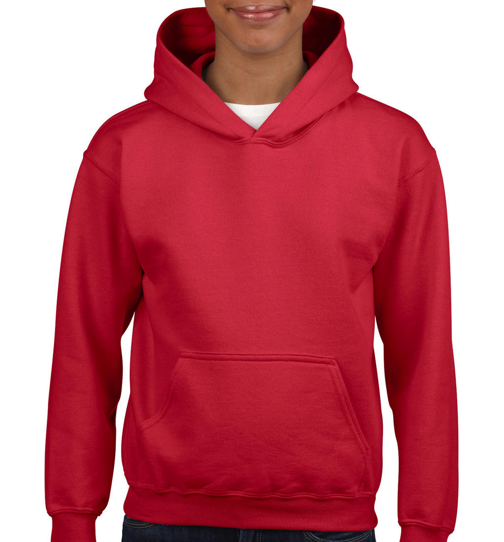  Heavy Blend Youth Hooded Sweat in Farbe Red