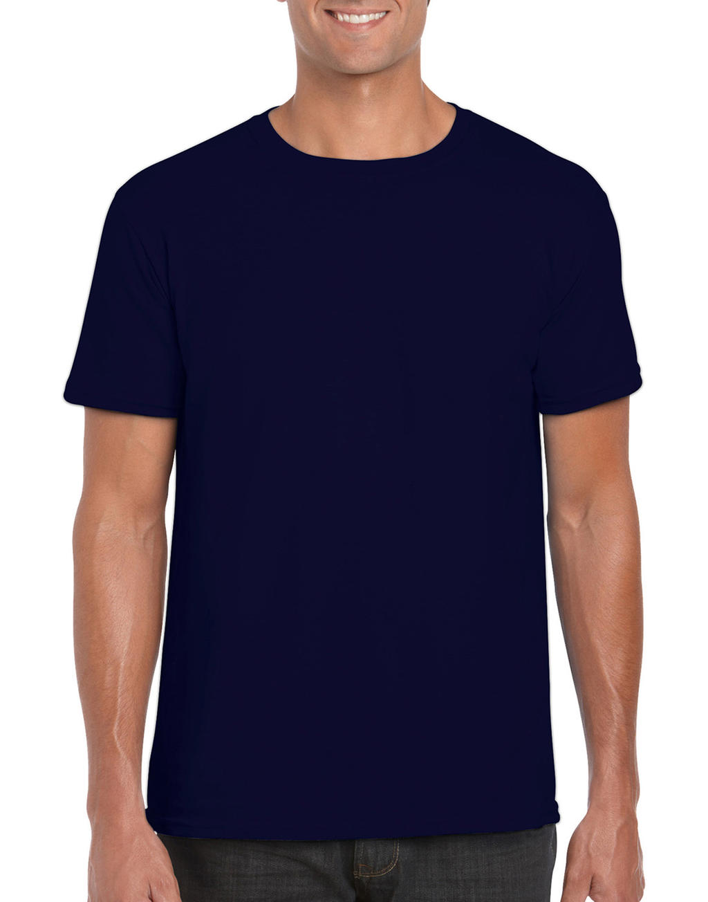  Softstyle? Ring Spun T-Shirt in Farbe Navy