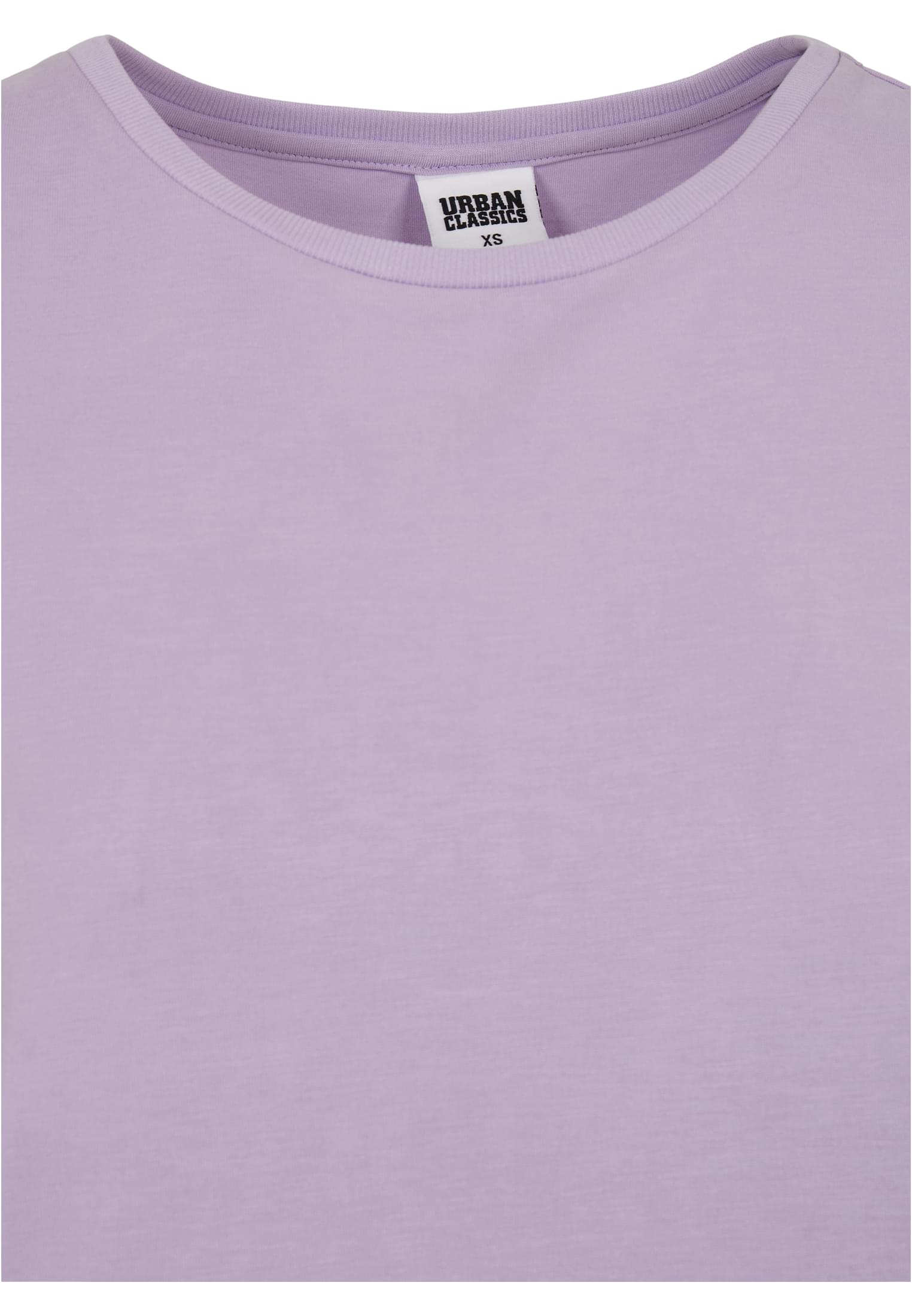 Frauen Ladies Modal Extended Shoulder Tee in Farbe lilac