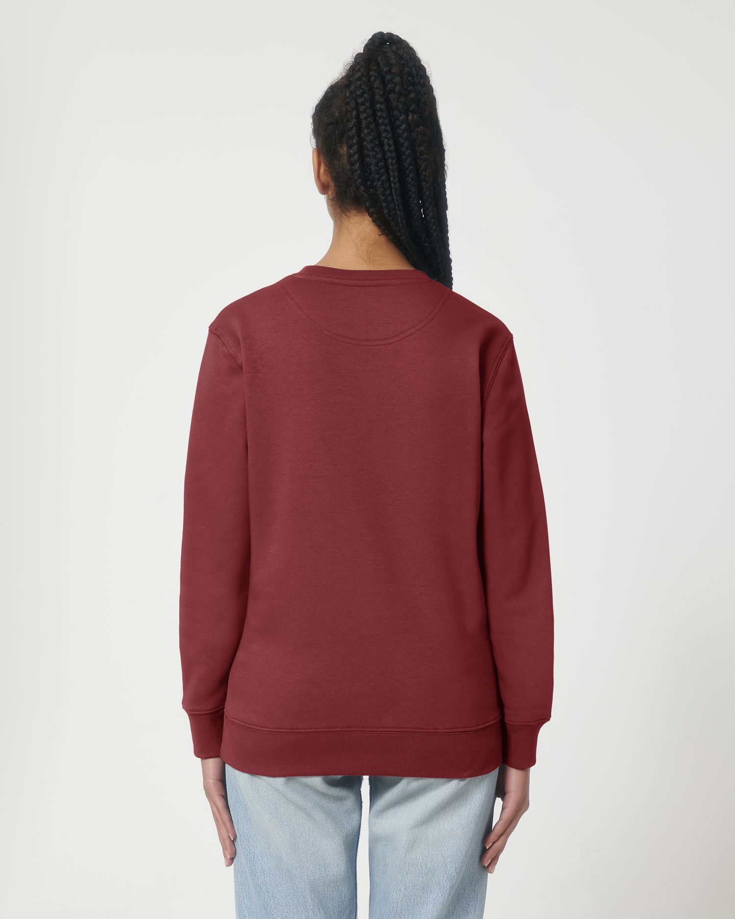 Crew neck sweatshirts Changer in Farbe Red Earth