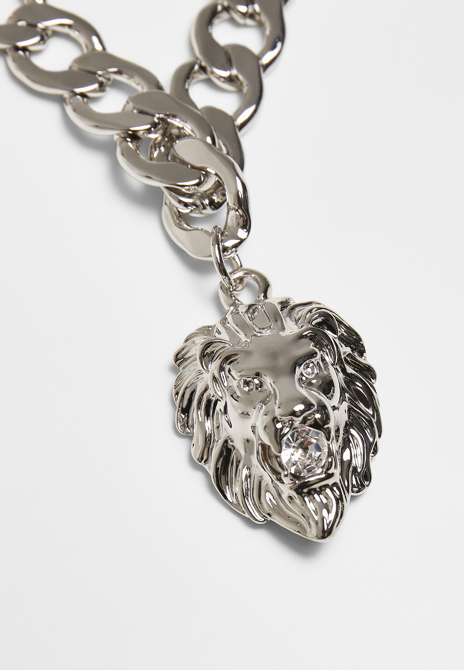 Schmuck Lion Basic Necklace in Farbe silver