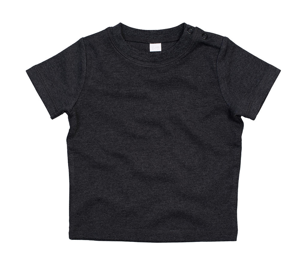  Baby T-Shirt in Farbe Charcoal Grey Melange Organic