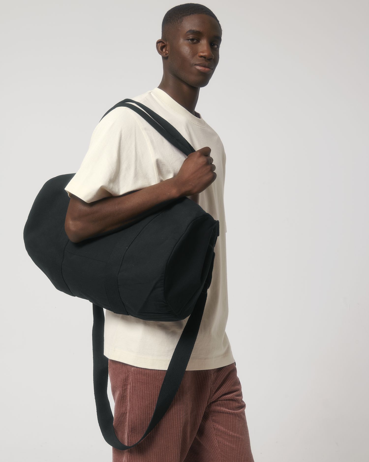 Tasche Duffle Bag in Farbe Black