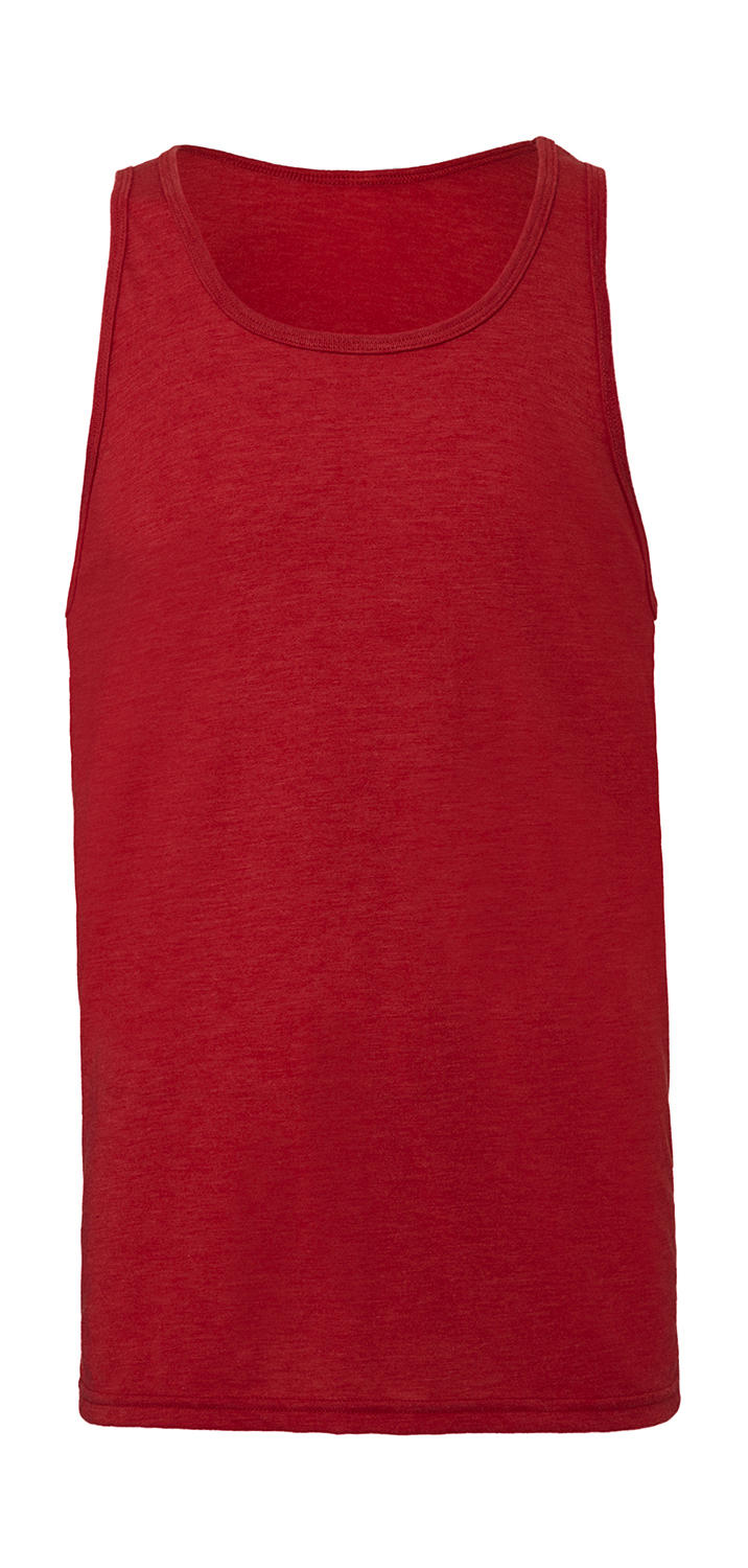  Unisex Jersey Tank in Farbe Red