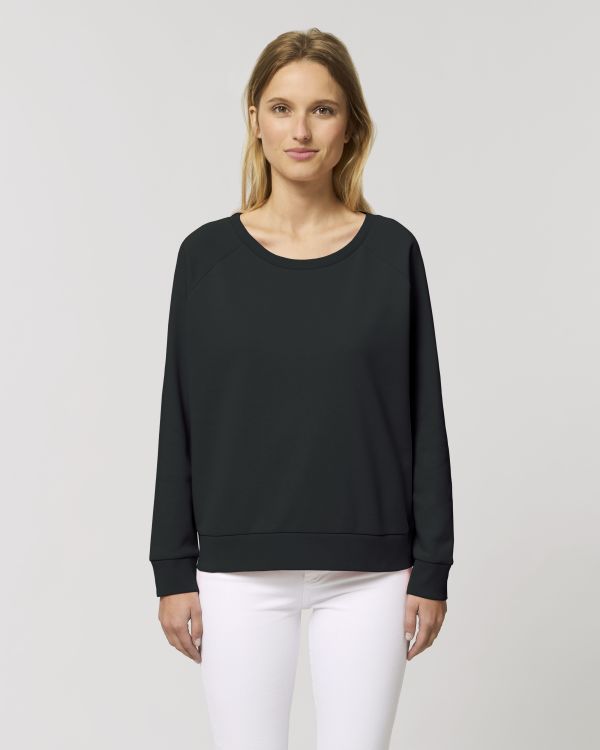 Crew neck sweatshirts Stella Dazzler in Farbe Black